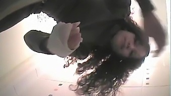 Hidden Camera Captures Bathroom Surveillance