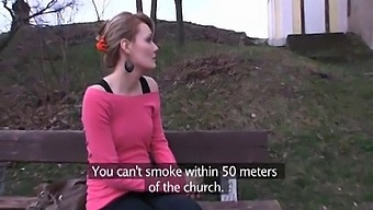 Meggie, A Public Agent, Engages In Sex-For-Cash Encounter Near A Church