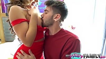 Big Natural Tits Stepmom Gives Her Stepson The Rough Ride He Deserves