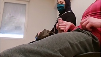 Deceitful Physician Installs A Covert Camera In His Consultation Room, Revealing A Hypocritical Muslim Woman'S Illicit Encounter With An Unoccupied Condom