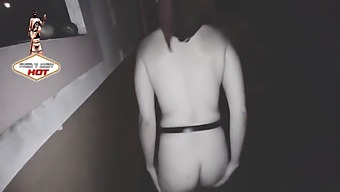 Street Exhibitionist Andy Hot Strips Down And Gives A Blowjob In A Public Video