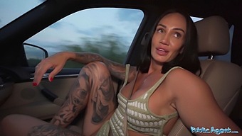 Hayley Vernon'S Steamy Outdoor Encounter With A Horny Agent