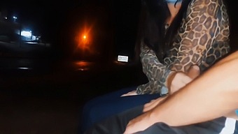 Am I Putting Myself At Risk By Exposing My Genitals To This Woman Waiting For The Bus? What Will Be Her Response?