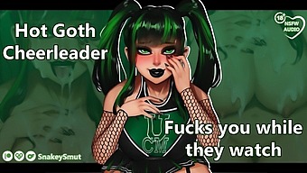 Experience The Ultimate Pleasure With A Goth Cheerleader In Hd Pov