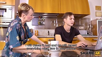 Shame4k. Unga Mäns Fantasi Om Att Uppleva Ett Spännande Möte Med En Äldre Attraktiv Kvinna