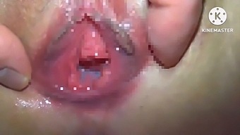 A Homemade Video Featuring An Asian Woman Getting Fucked And Filled With Cum