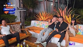 Cuckold Boyfriend Has Sex With A Friend While His Girlfriend Is Away – Max Betancur And Tatiana Alvarez
