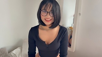Anime Beauty Loses A Bet And Gets Covered In Cum On Her Big Ass